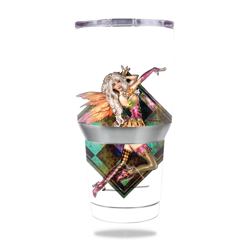 Picture of MightySkins OZTUM30-Jester Fairy Skin for Ozark Trail 30 oz Tumbler - Jester Fairy