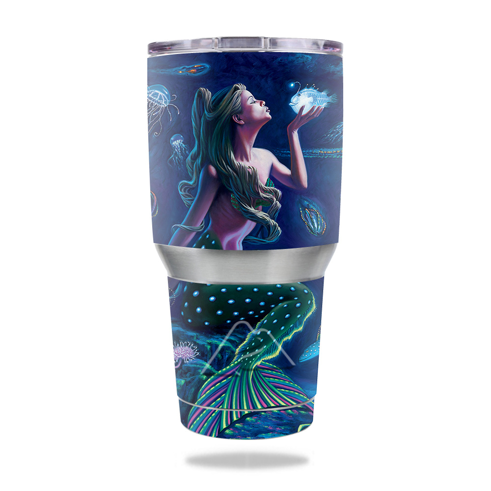 Picture of MightySkins OZTUM30-Luminous Mermaid Skin for Ozark Trail 30 oz Tumbler - Luminous Mermaid