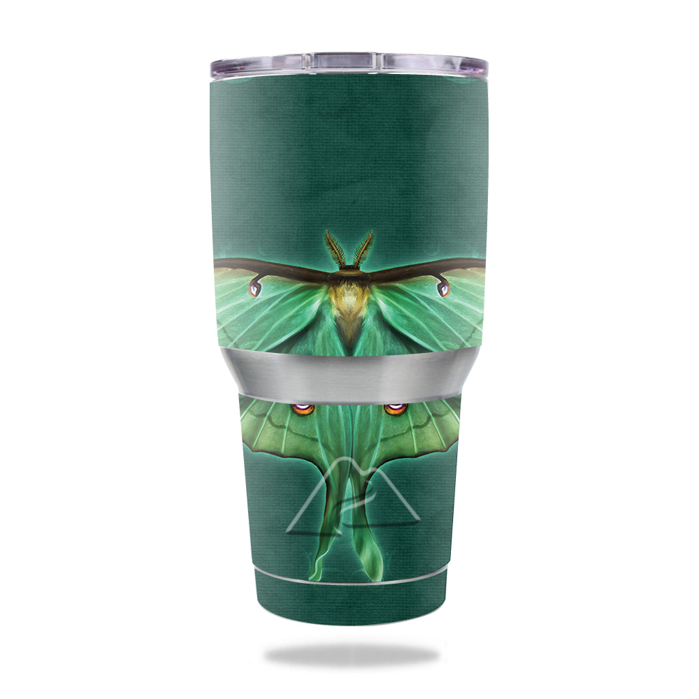Picture of MightySkins OZTUM30-Luna Moth Skin for Ozark Trail 30 oz Tumbler - Luna Moth