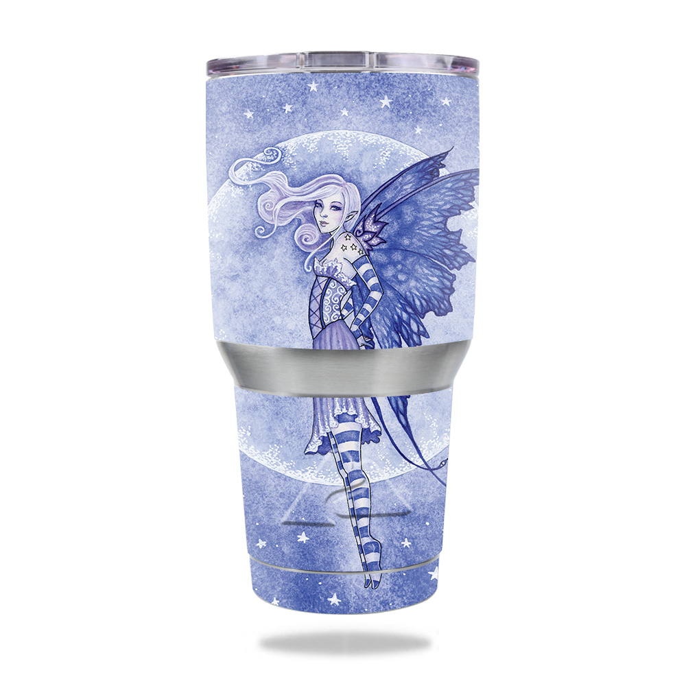 Picture of MightySkins OZTUM30-Moon And Stars Skin for Ozark Trail 30 oz Tumbler - Moon & Stars