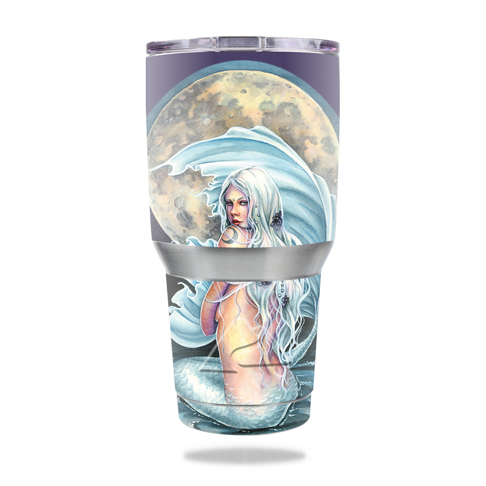 Picture of MightySkins OZTUM30-Moon Mermaid Skin for Ozark Trail 30 oz Tumbler - Moon Mermaid