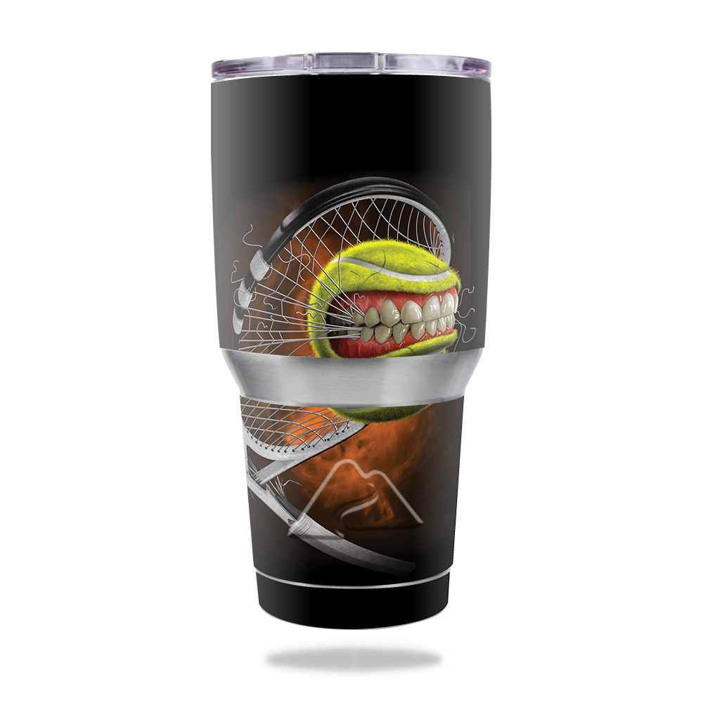Picture of MightySkins OZTUM30-Tennis Monster Skin for Ozark Trail 30 oz Tumbler - Tennis Monster