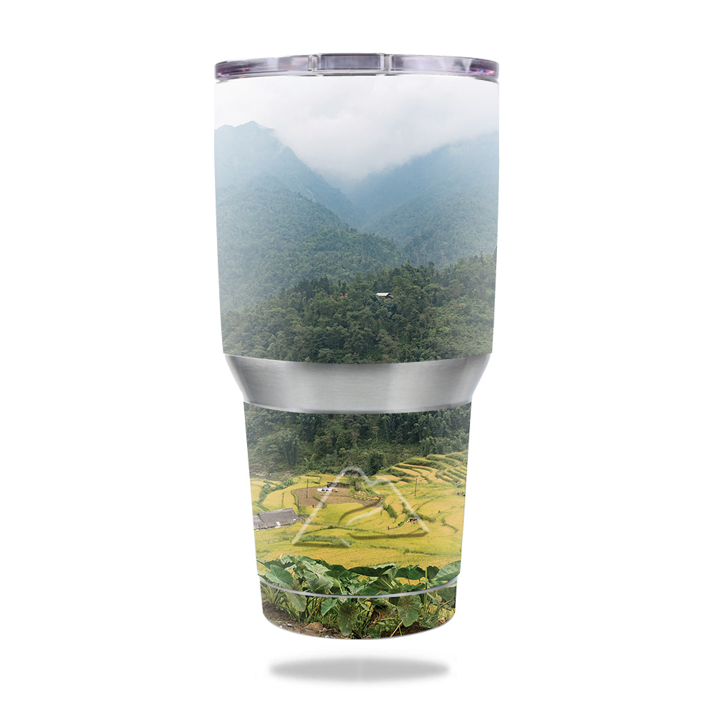 Picture of MightySkins OZTUM30-Vietnam Mountains Skin for Ozark Trail 30 oz Tumbler - Vietnam Mountains