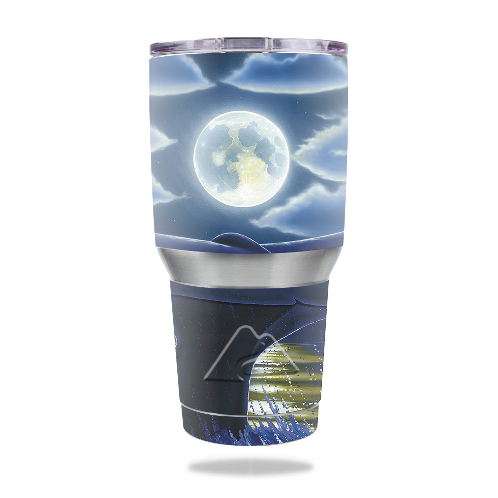 Picture of MightySkins OZTUM30-Whale Tail Skin for Ozark Trail 30 oz Tumbler - Whale Tail