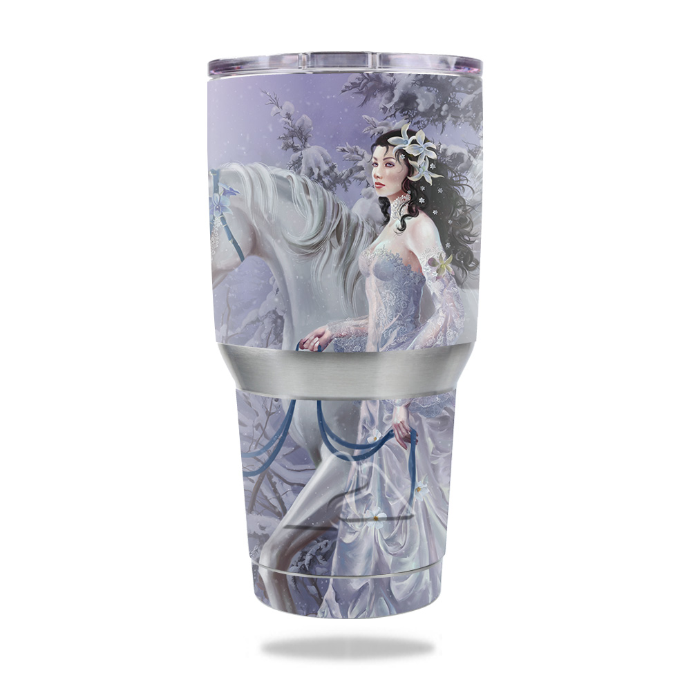 Picture of MightySkins OZTUM30-Winter Wings Skin for Ozark Trail 30 oz Tumbler - Winter Wings