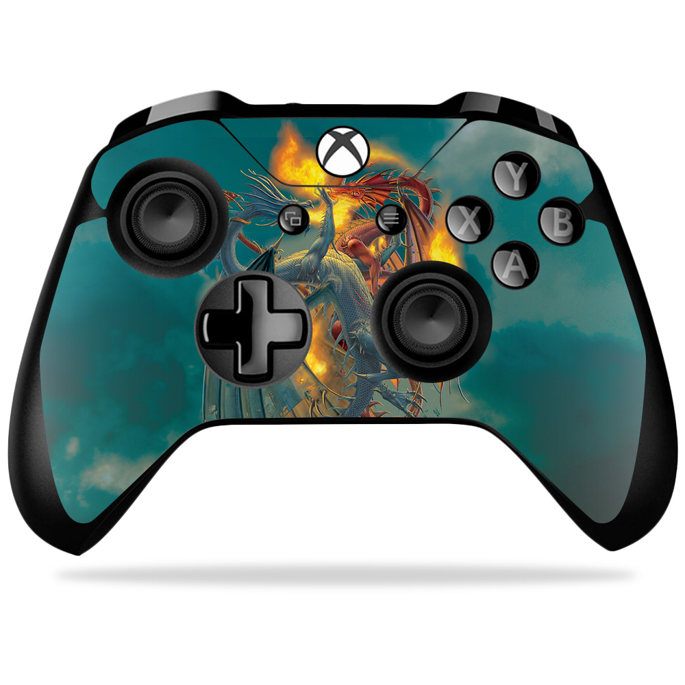 MIXBONXCO-Dragon Clash Skin for Microsoft Xbox One X Controller - Dragon Clash -  MightySkins