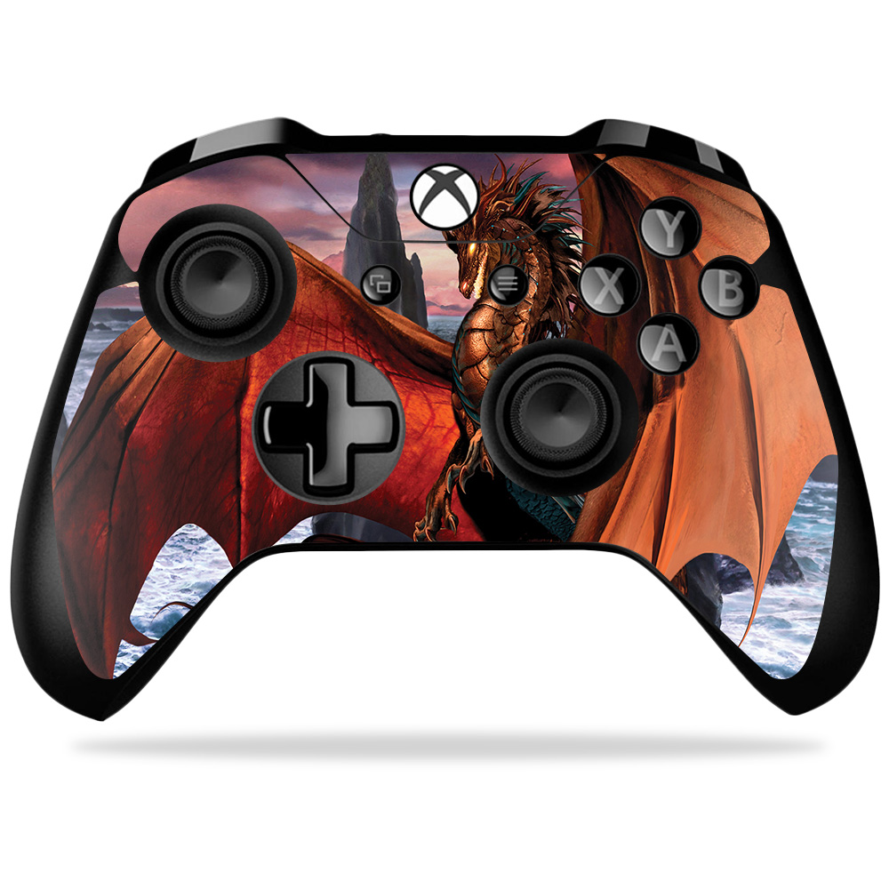 MIXBONXCO-Dragon Reign Skin for Microsoft Xbox One X Controller - Dragon Reign -  MightySkins