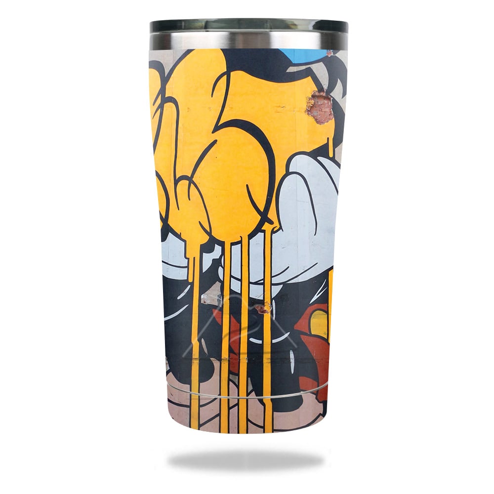 Picture of MightySkins OZTUM2017-Sad Face Skin for Ozark Trail 20 oz Tumbler 2017 - Sad Face