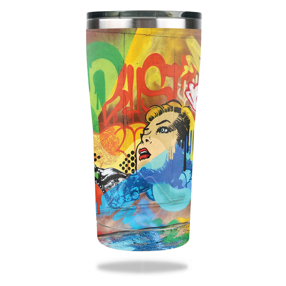 Picture of MightySkins OZTUM2017-Skeleton Takeover Skin for Ozark Trail 20 oz Tumbler 2017 - Skeleton Takeover