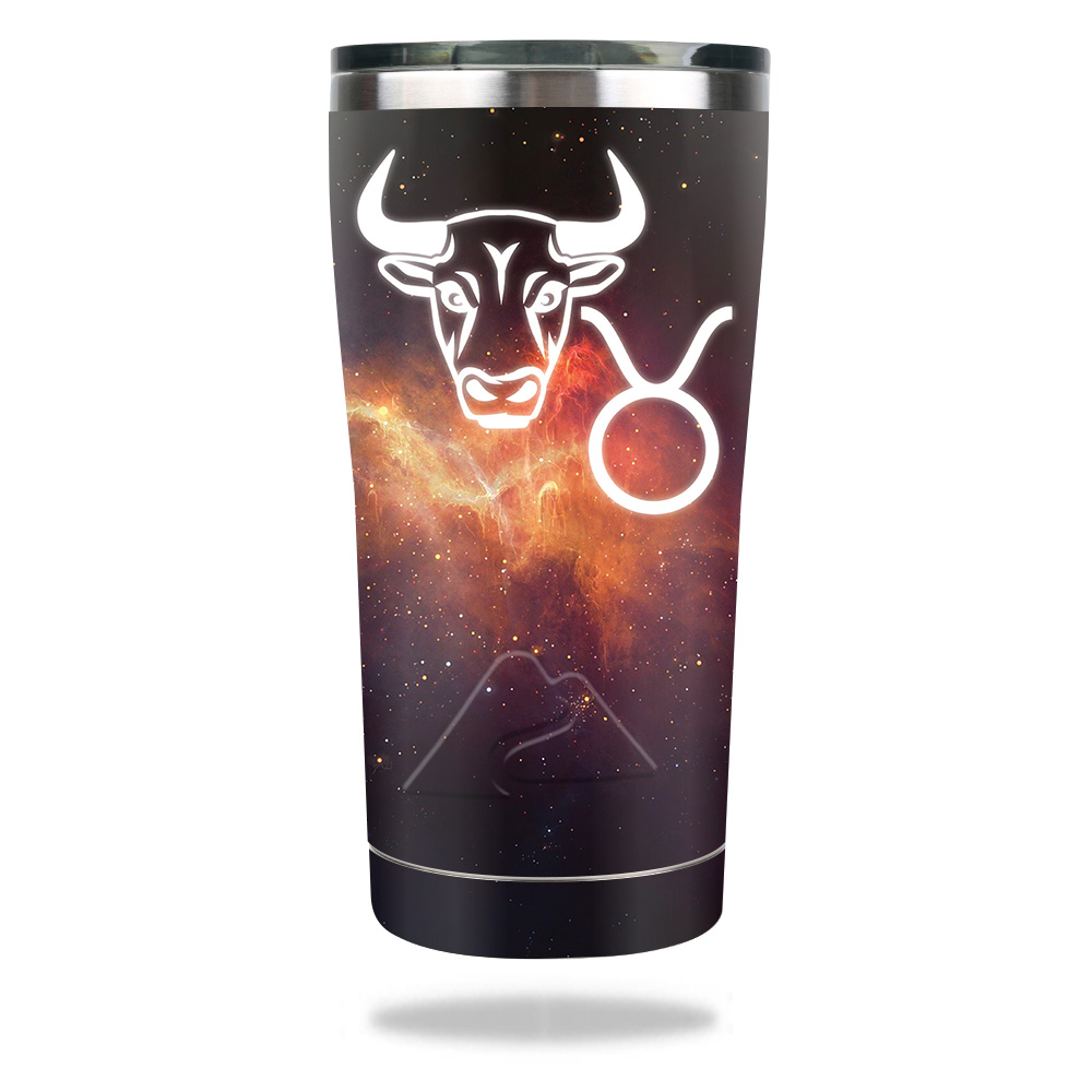 Picture of MightySkins OZTUM2017-Taurus Skin for Ozark Trail 20 oz Tumbler 2017 - Taurus