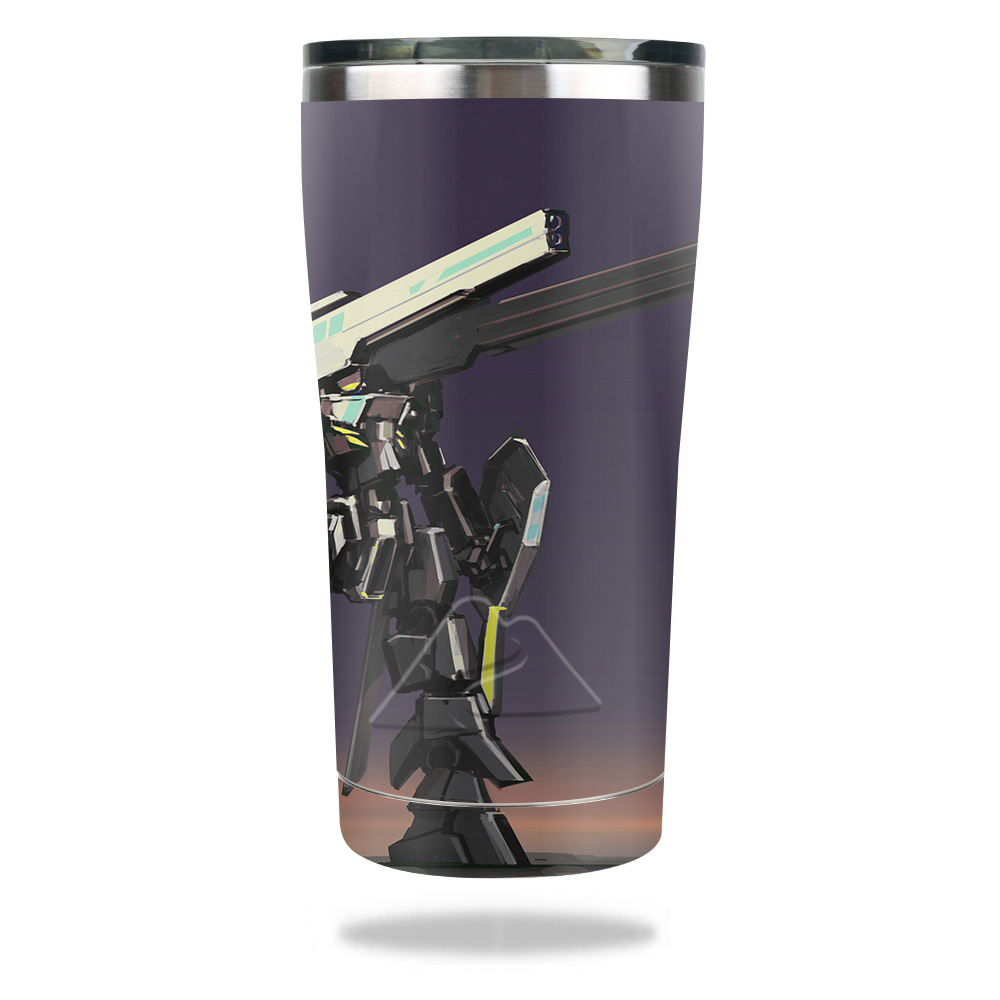 Picture of MightySkins OZTUM2017-Teal Steel Skin for Ozark Trail 20 oz Tumbler 2017 - Teal Steel