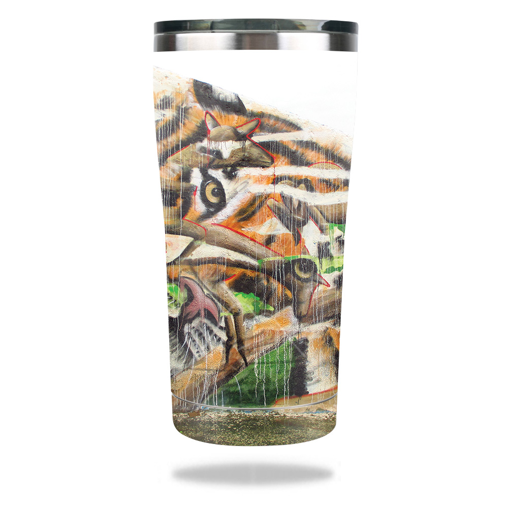 Picture of MightySkins OZTUM2017-Tiger Eyes Skin for Ozark Trail 20 oz Tumbler 2017 - Tiger Eyes