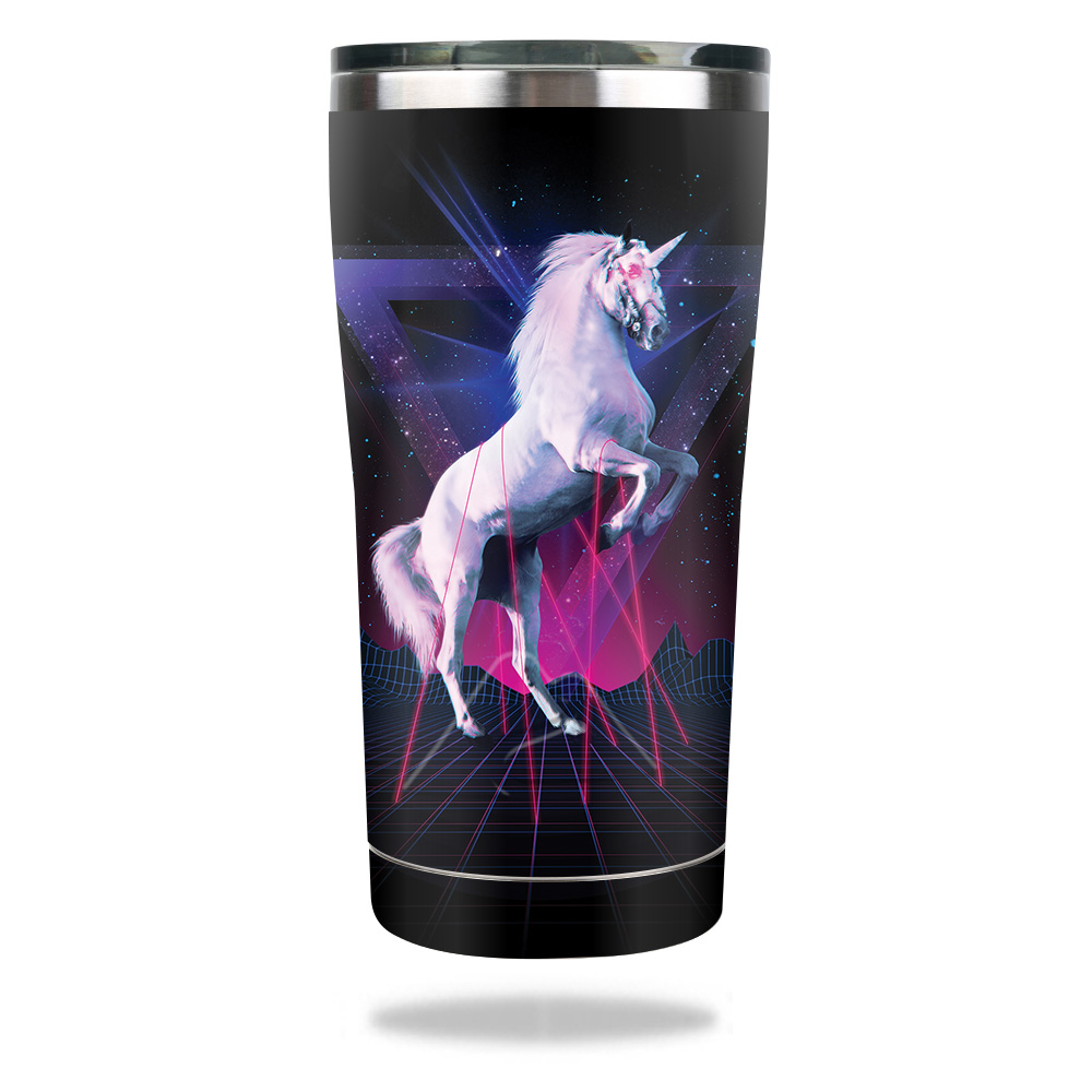 Picture of MightySkins OZTUM2017-Unicorn Rave Skin for Ozark Trail 20 oz Tumbler 2017 - Unicorn Rave