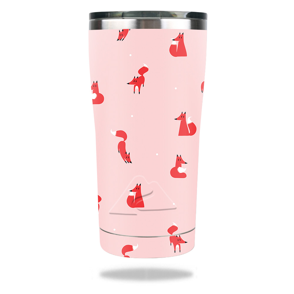 Picture of MightySkins OZTUM2017-Winter Fox Pattern Skin for Ozark Trail 20 oz Tumbler 2017 - Winter Fox Pattern