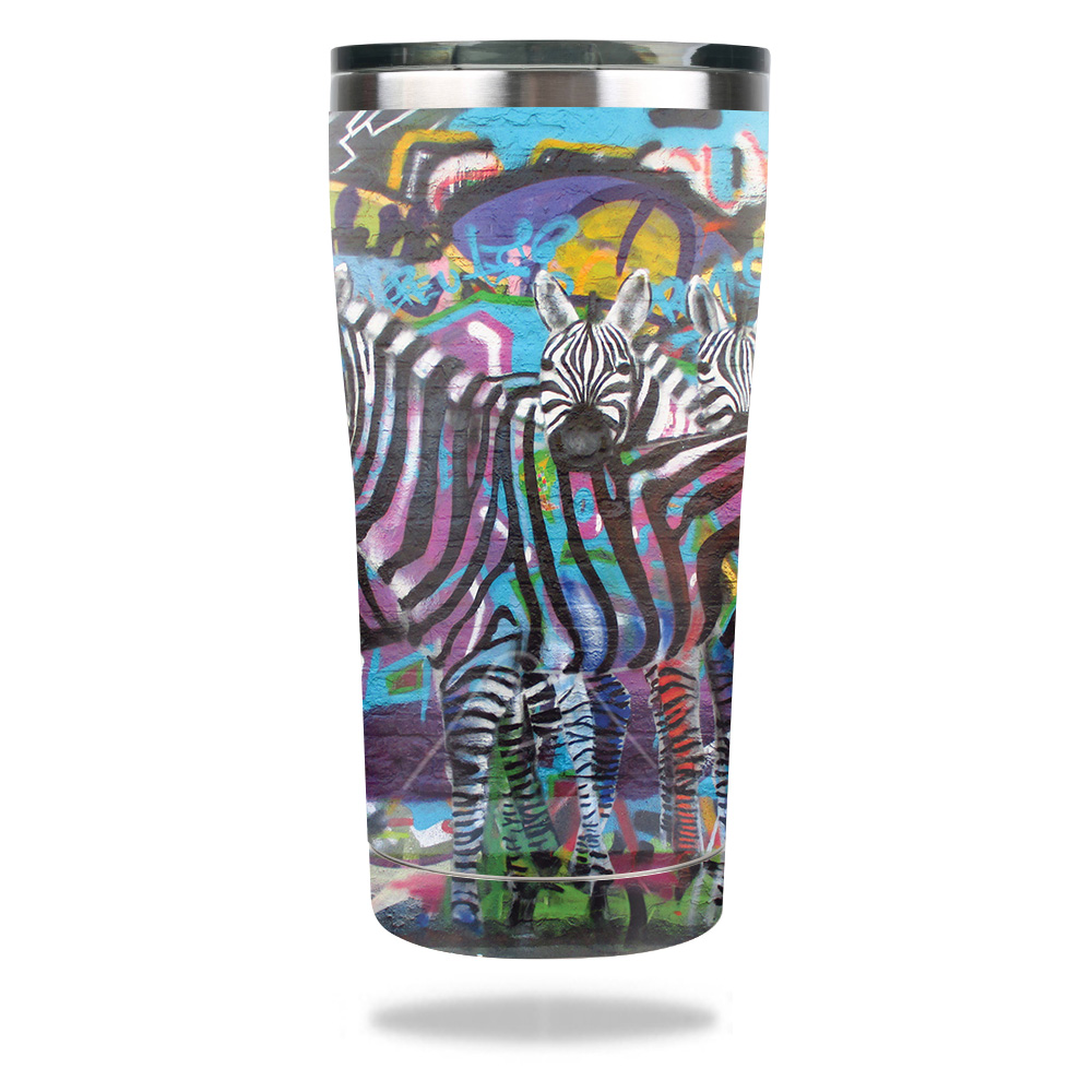 Picture of MightySkins OZTUM2017-Zebra Gang Skin for Ozark Trail 20 oz Tumbler 2017 - Zebra Gang