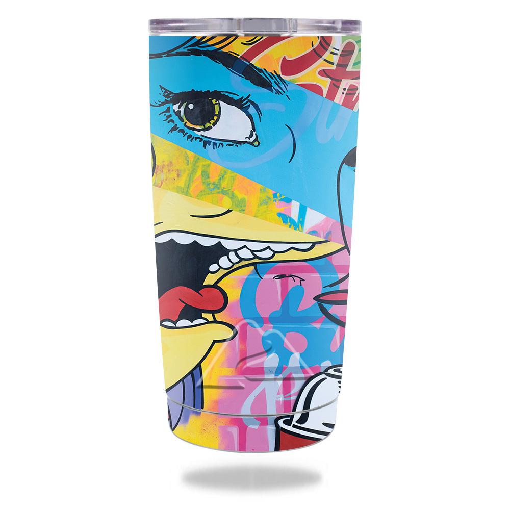 Picture of MightySkins OZTUM20-Blue Eyes Skin for Ozark Trail 20 oz Tumbler 2016 - Blue Eyes