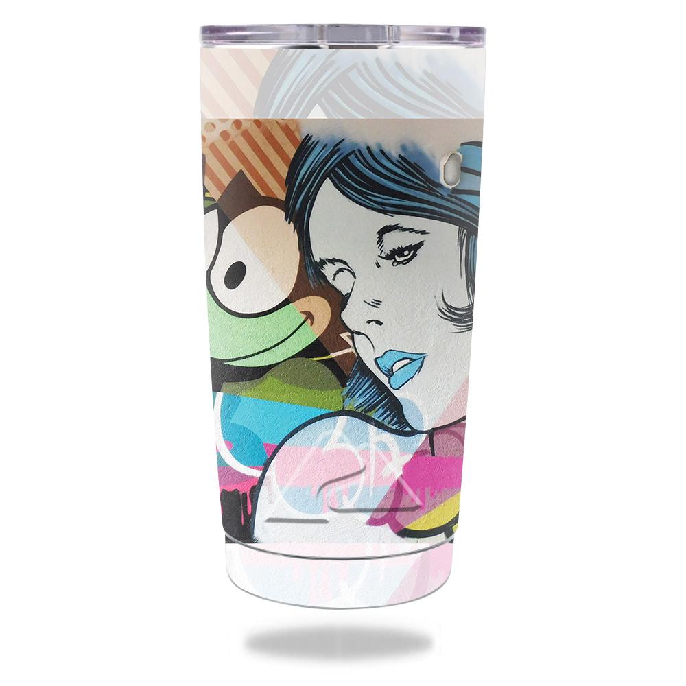 Picture of MightySkins OZTUM20-Bunny Blues Skin for Ozark Trail 20 oz Tumbler 2016 - Bunny Blues
