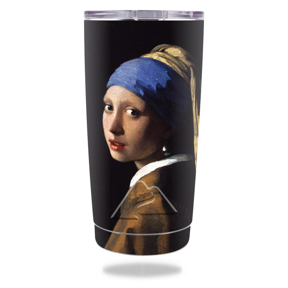 Picture of MightySkins OZTUM20-Girl With Pearl Earring Skin for Ozark Trail 20 oz Tumbler 2016 - Girl with Pearl Earring