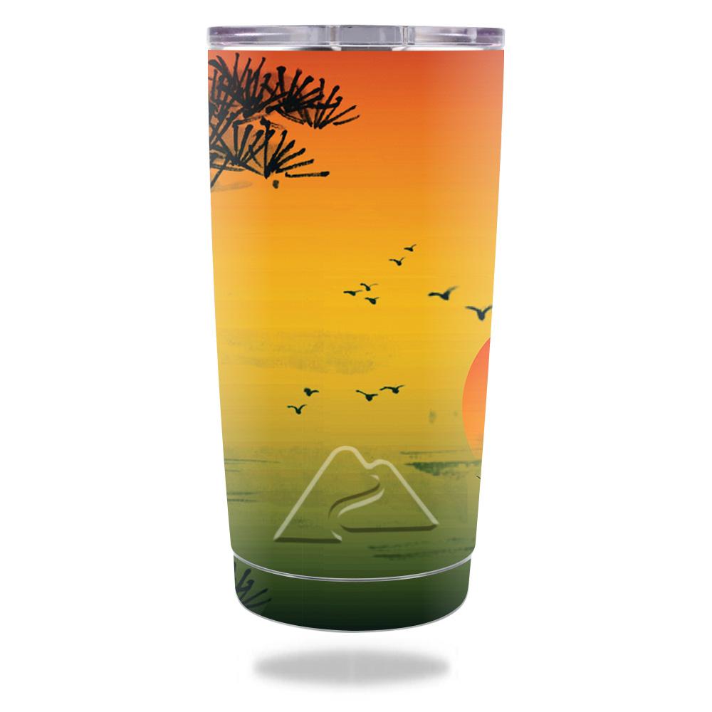Picture of MightySkins OZTUM20-Japanese Sunset Skin for Ozark Trail 20 oz Tumbler 2016 - Japanese Sunset