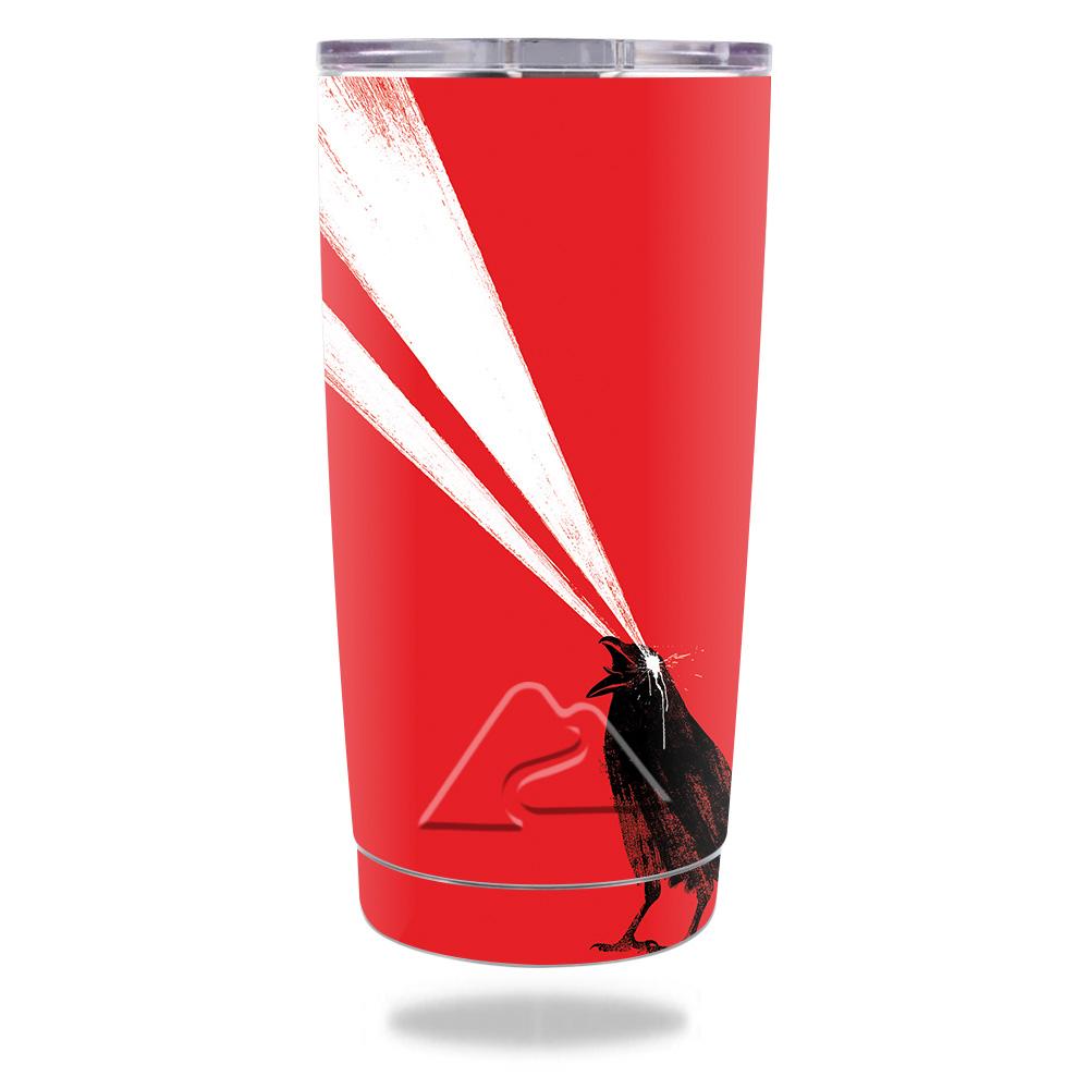 Picture of MightySkins OZTUM20-Laser Crow Skin for Ozark Trail 20 oz Tumbler 2016 - Laser Crow