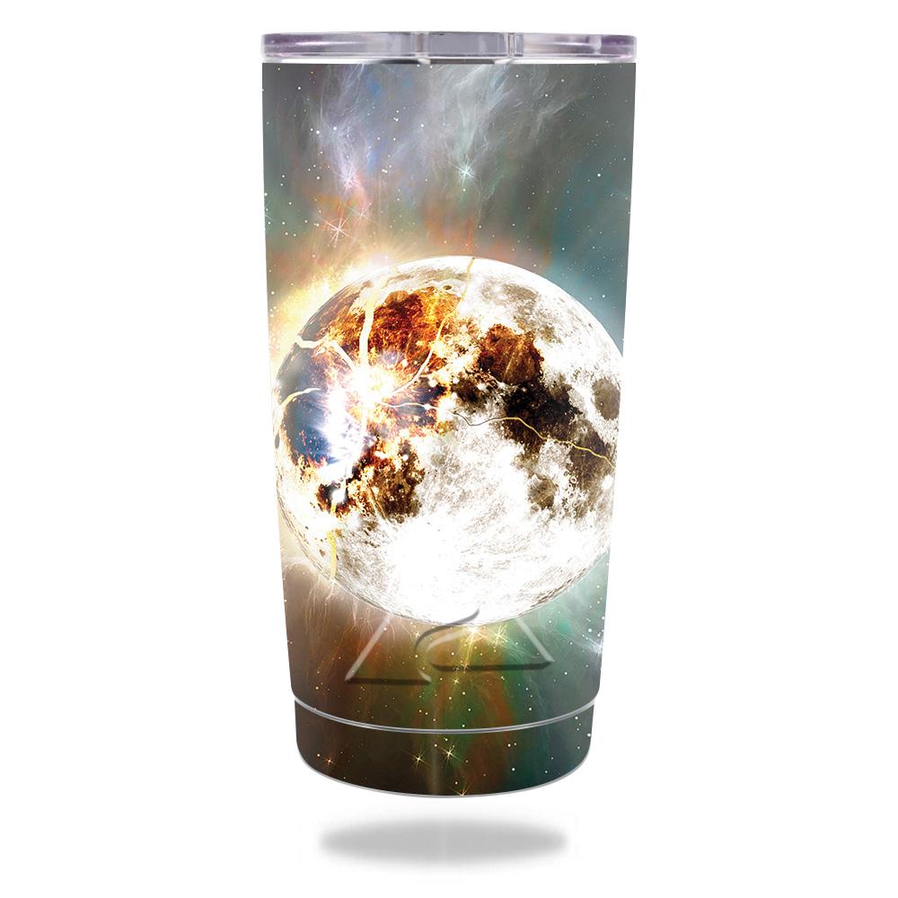 Picture of MightySkins OZTUM20-Moon Explosion Skin for Ozark Trail 20 oz Tumbler 2016 - Moon Explosion