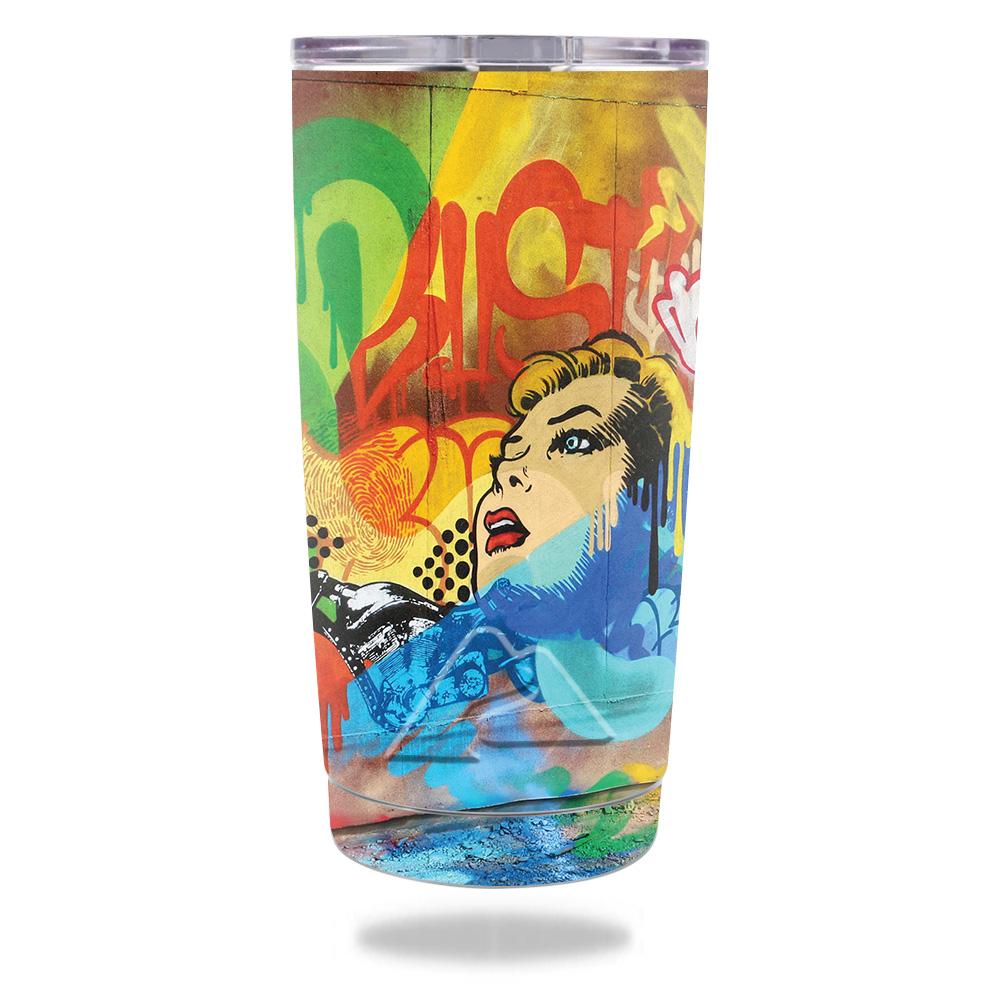 Picture of MightySkins OZTUM20-Skeleton Takeover Skin for Ozark Trail 20 oz Tumbler 2016 - Skeleton Takeover