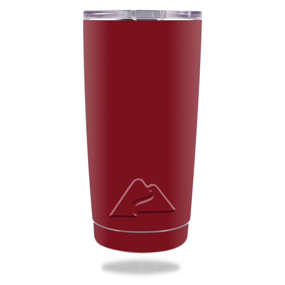 Picture of MightySkins OZTUM20-Solid Burgundy Skin for Ozark Trail 20 oz Tumbler 2016 - Solid Burgundy