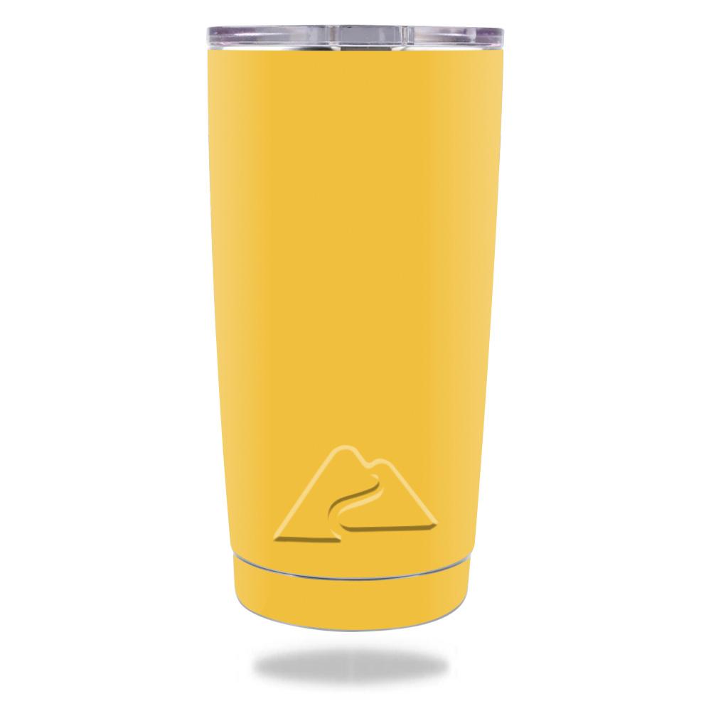 Picture of MightySkins OZTUM20-Solid Marigold Skin for Ozark Trail 20 oz Tumbler 2016 - Solid Marigold