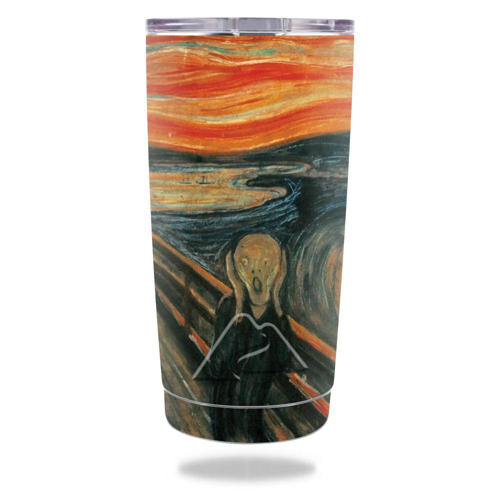 Picture of MightySkins OZTUM20-The Scream Skin for Ozark Trail 20 oz Tumbler 2016 - the Scream