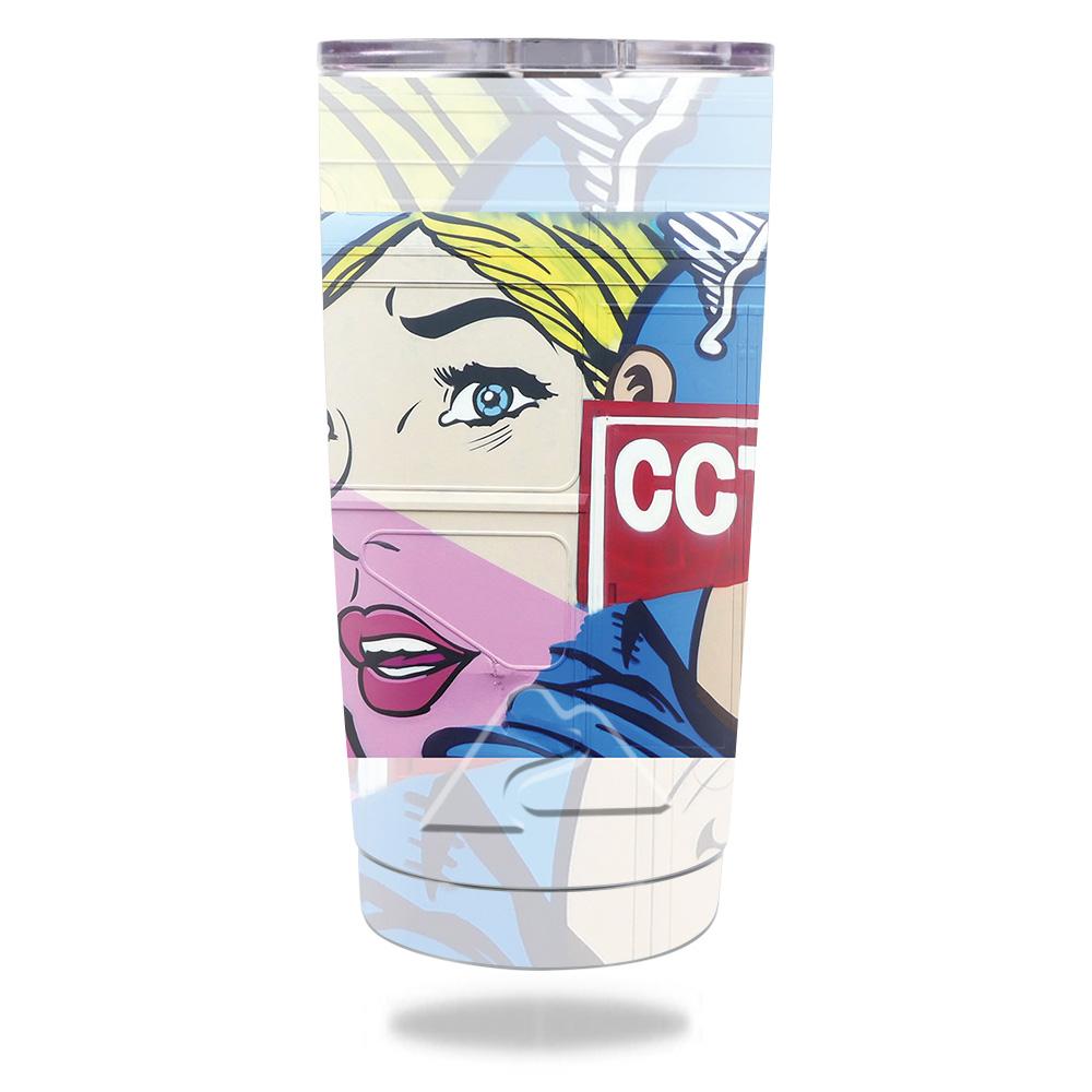 Picture of MightySkins OZTUM20-Train Graffiti Skin for Ozark Trail 20 oz Tumbler 2016 - Train Graffiti