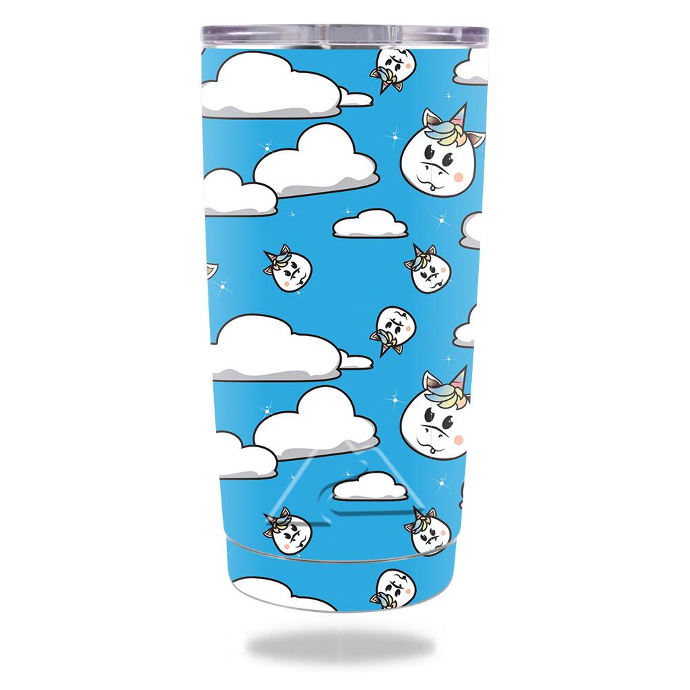 Picture of MightySkins OZTUM20-Unicorn Clouds Skin for Ozark Trail 20 oz Tumbler 2016 - Unicorn Clouds