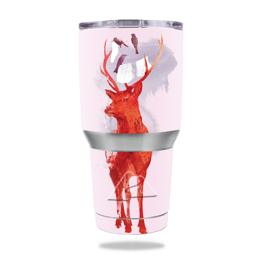 Picture of MightySkins OZTUM30-Domestic Deer Skin for Ozark Trail 30 oz Tumbler - Domestic Deer