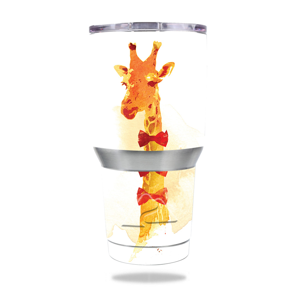 Picture of MightySkins OZTUM30-Elegant Giraffe Skin for Ozark Trail 30 oz Tumbler - Elegant Giraffe