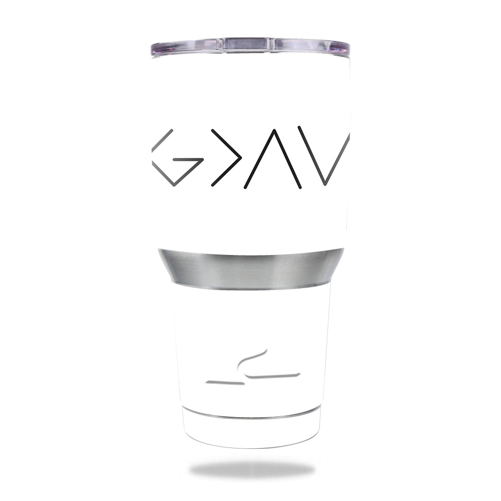Picture of MightySkins OZTUM30-God Is Greater Skin for Ozark Trail 30 oz Tumbler - God Is Greater