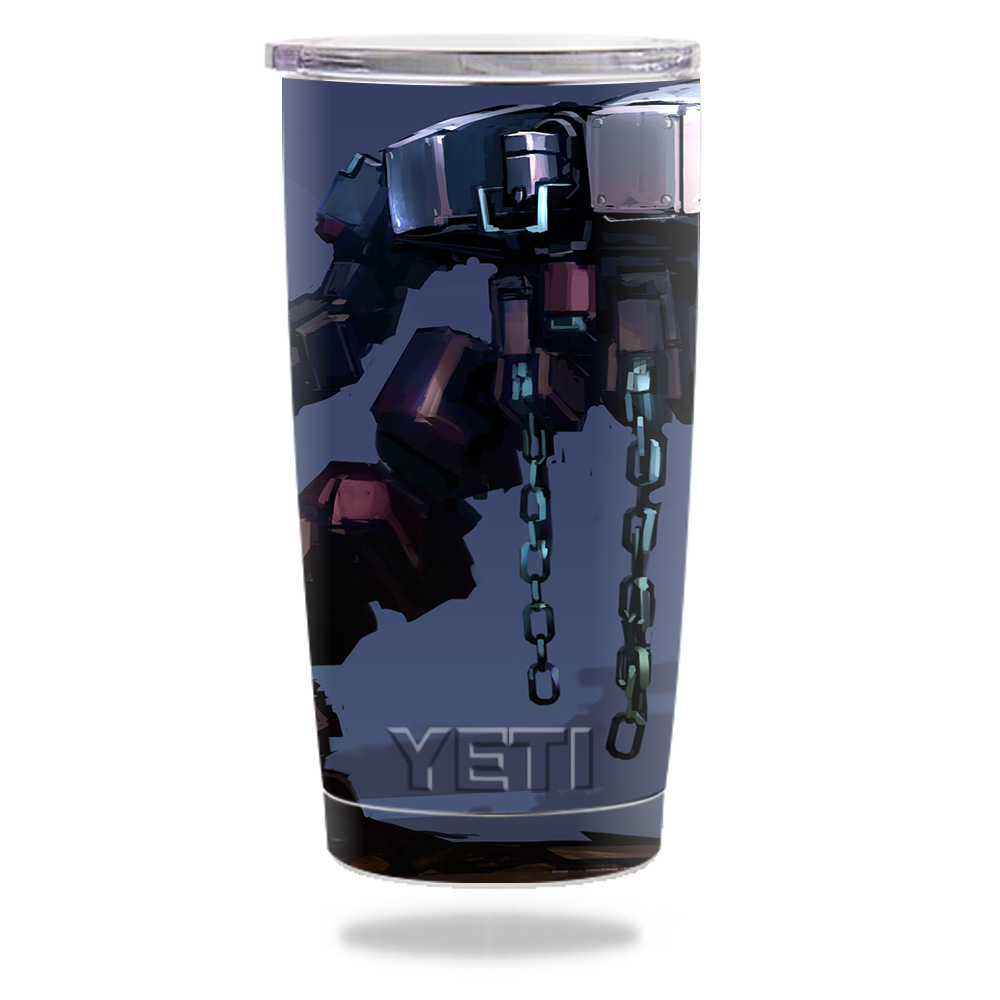 Picture of MightySkins YERAM20-Steel Chains Skin for Yeti 20 oz Tumbler - Steel Chains