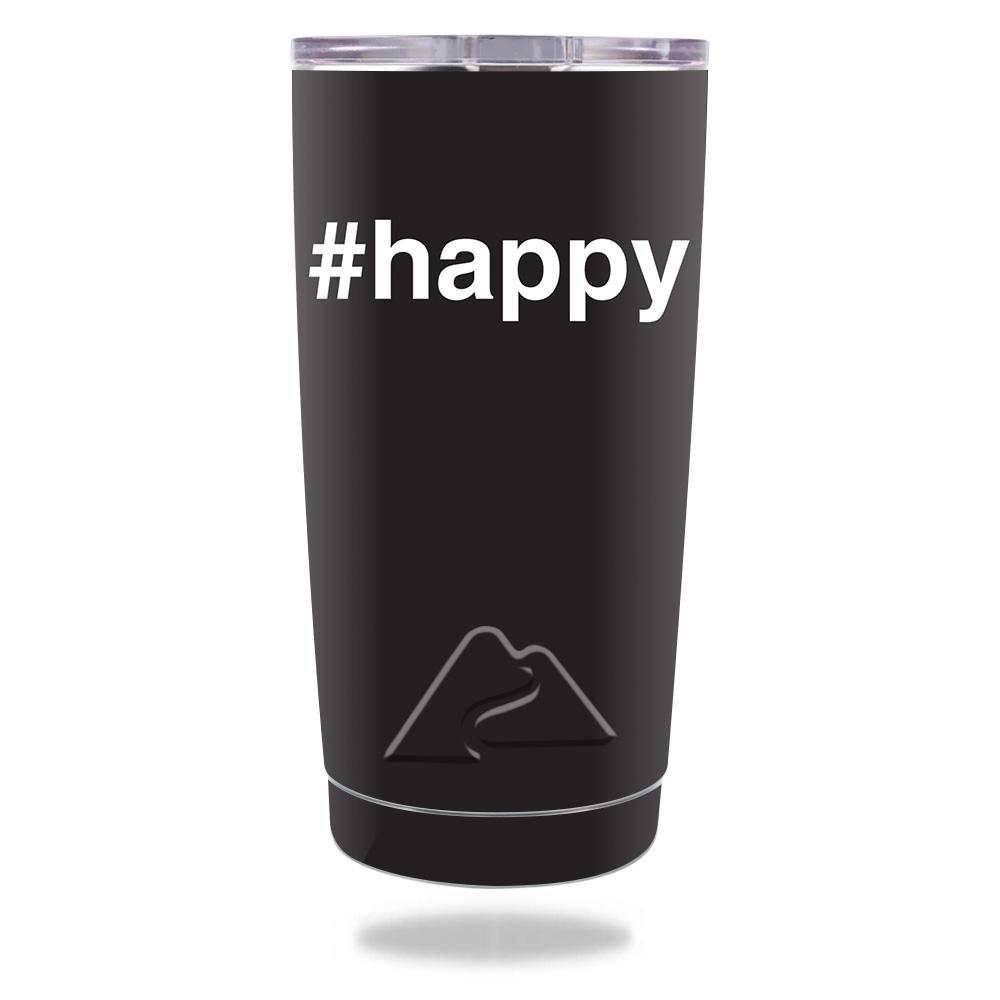 Picture of MightySkins OZTUM20-Happy Skin for Ozark Trail 20 oz Tumbler 2016 - Happy
