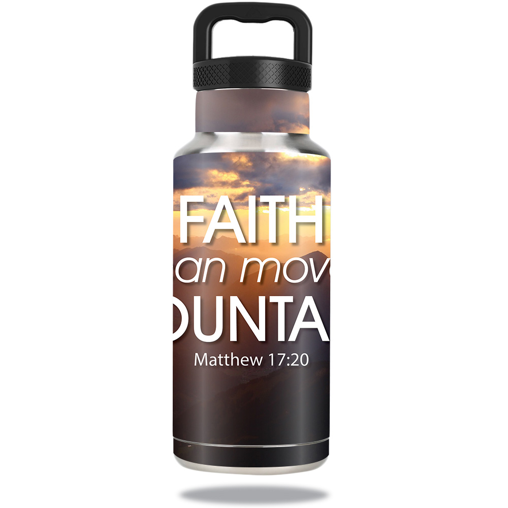 Picture of MightySkins OZBOT36-Move Mountains Skin for Ozark Trail 36 oz Water Bottle - Move Mountains