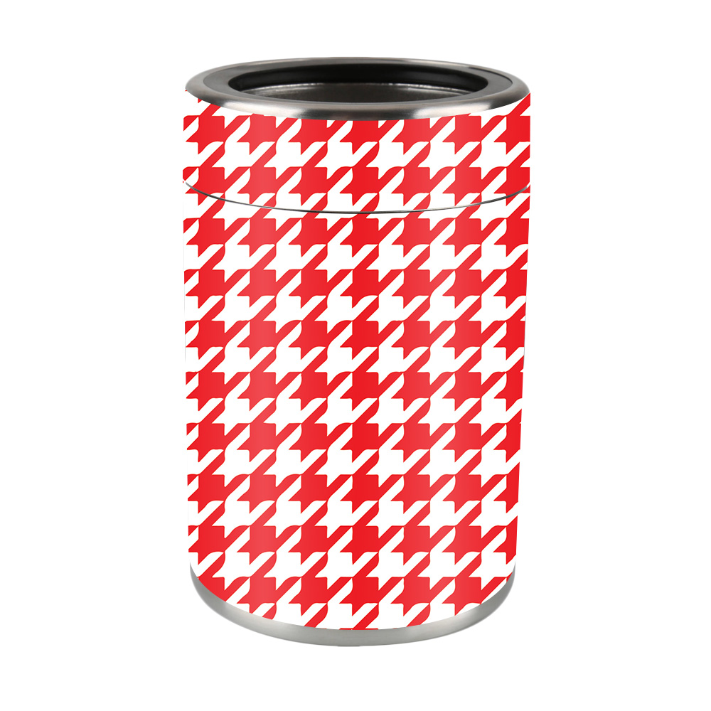 Picture of MightySkins OZCAN-Red Houndstooth Skin for Ozark Trail Can - Red Houndstooth