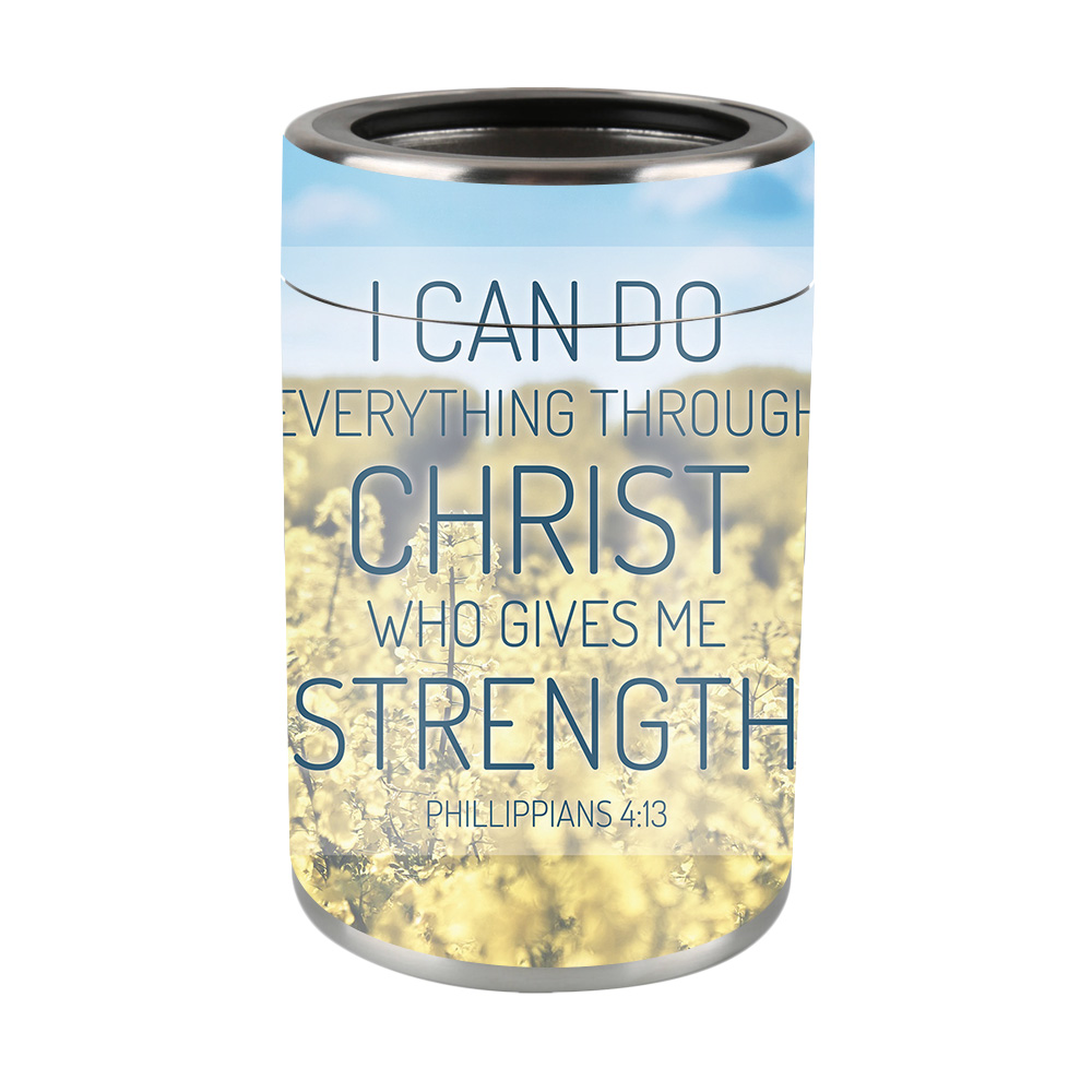 Picture of MightySkins OZCAN-Through Christ Skin for Ozark Trail Can - Through Christ