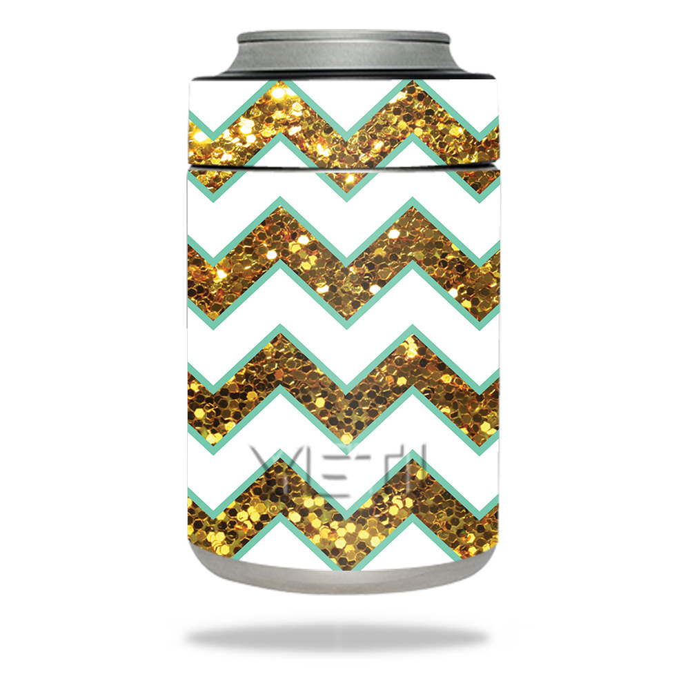 Picture of MightySkins YERAMCOL-Glitzy Chevron Skin for Yeti Colster - Glitzy Chevron