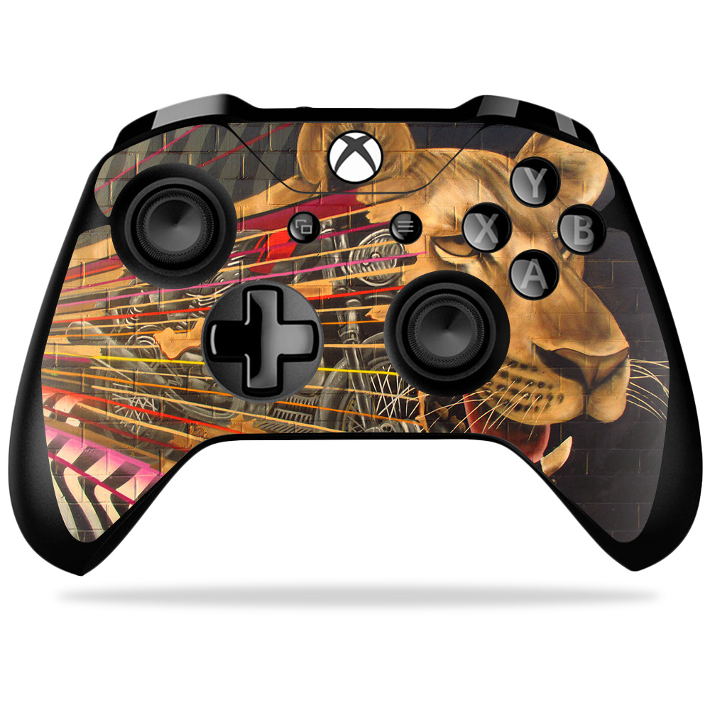 MIXBONXCO-Panther Motorcycle Skin for Microsoft Xbox One X Controller - Panther Motorcycle -  MightySkins