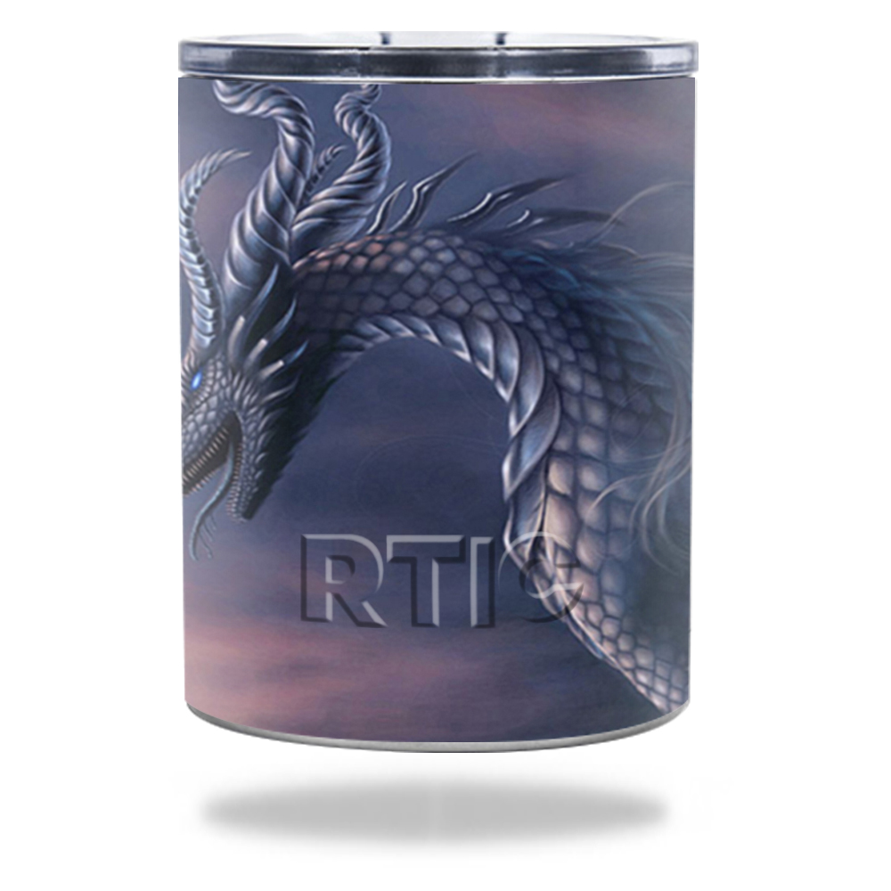 Picture of MightySkins RTLOW10-Dragon Fantasy Skin for RTIC Lowball 10 oz 2016 Wrap Cover Sticker - Dragon Fantasy