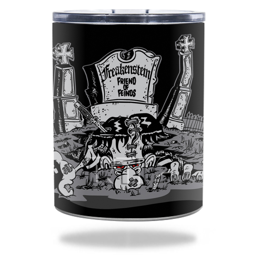 Picture of MightySkins RTLOW10-Freakenstein Skin for RTIC Lowball 10 oz 2016 Wrap Cover Sticker - Freakenstein