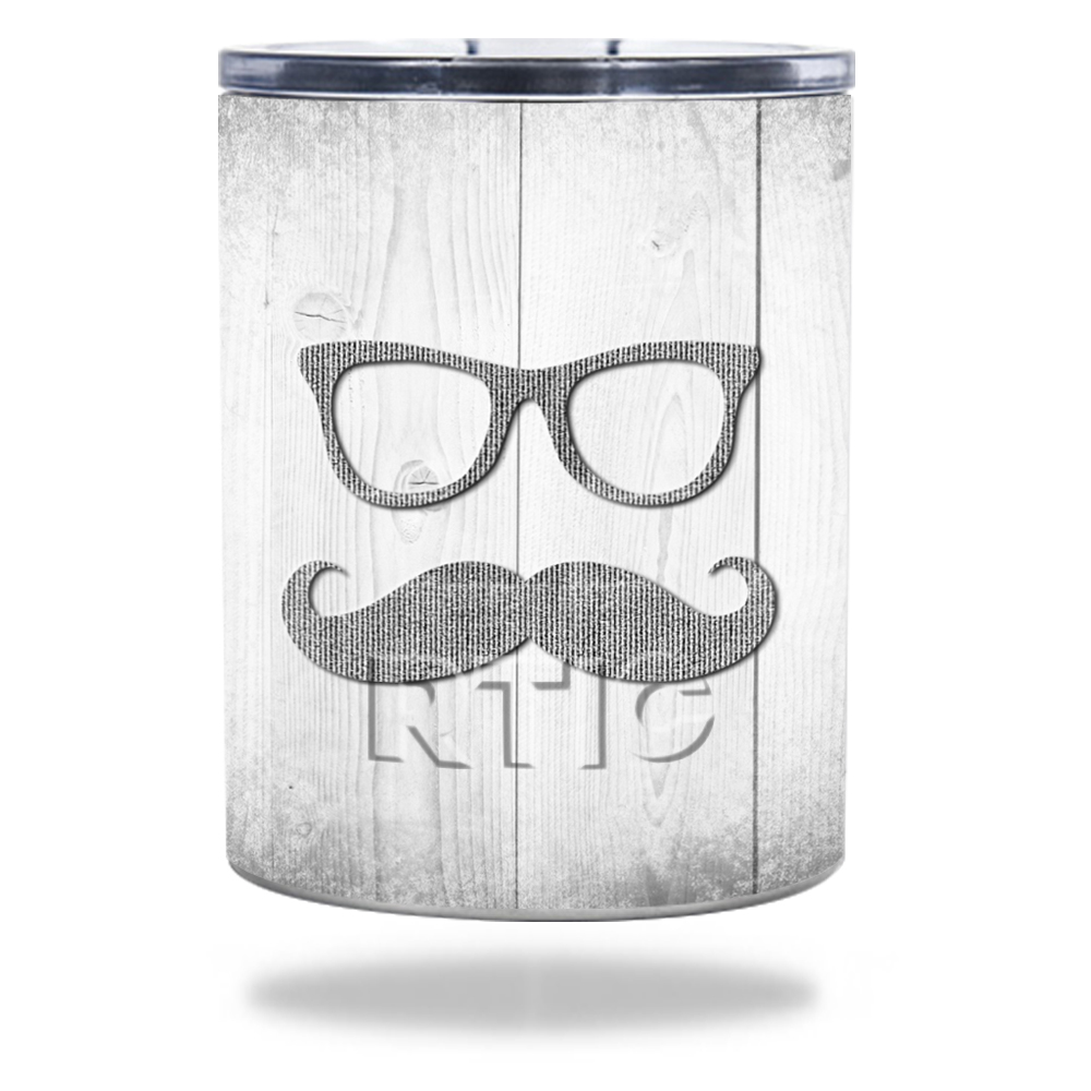 Picture of MightySkins RTLOW10-Hipster Skin for RTIC Lowball 10 oz 2016 Wrap Cover Sticker - Hipster