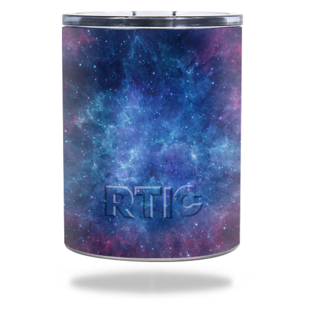 Picture of MightySkins RTLOW10-Nebula Skin for RTIC Lowball 10 oz 2016 Wrap Cover Sticker - Nebula