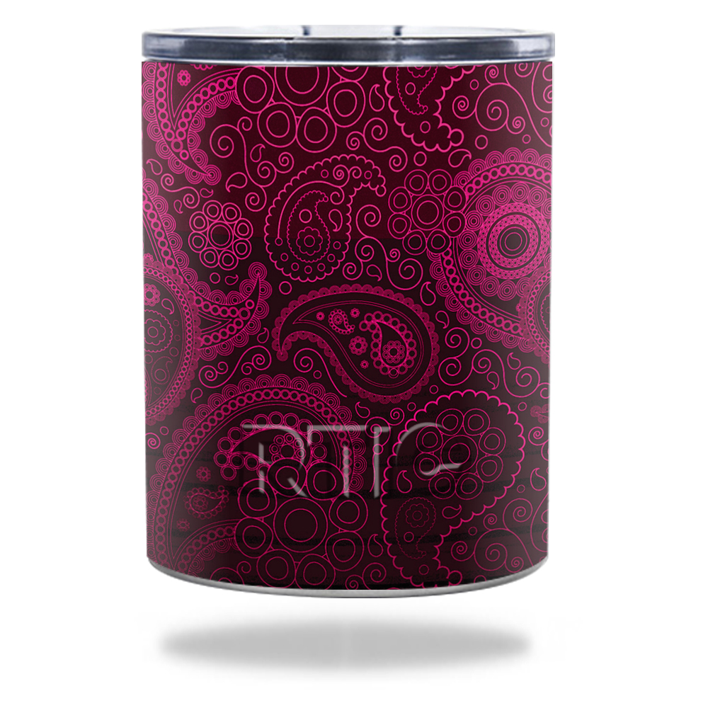 Picture of MightySkins RTLOW10-Paisley Skin for RTIC Lowball 10 oz 2016 Wrap Cover Sticker - Paisley