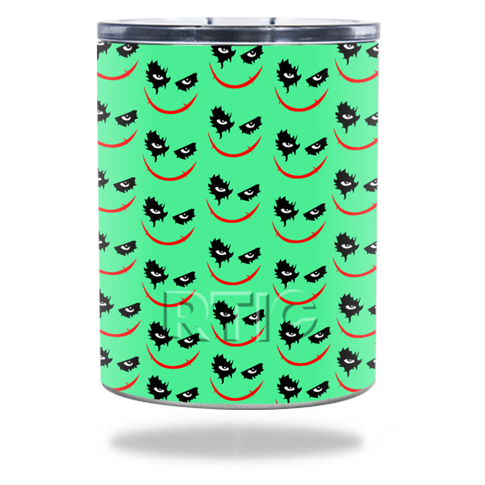 Picture of MightySkins RTLOW10-Why So Serious Skin for RTIC Lowball 10 oz 2016 Wrap Cover Sticker - Why So Serious