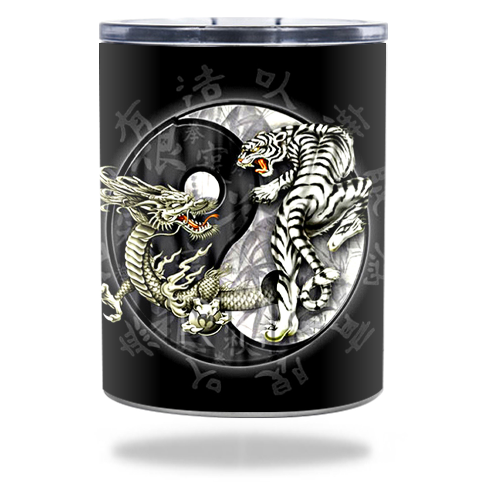 Picture of MightySkins RTLOW10-Yin And Yang Skin for RTIC Lowball 10 oz 2016 Wrap Cover Sticker - Yin & Yang