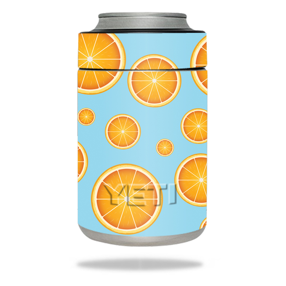 Picture of MightySkins YERAMCOL-Orange Slices Skin for Yeti Rambler Colster Wrap Cover Sticker - Orange Slices