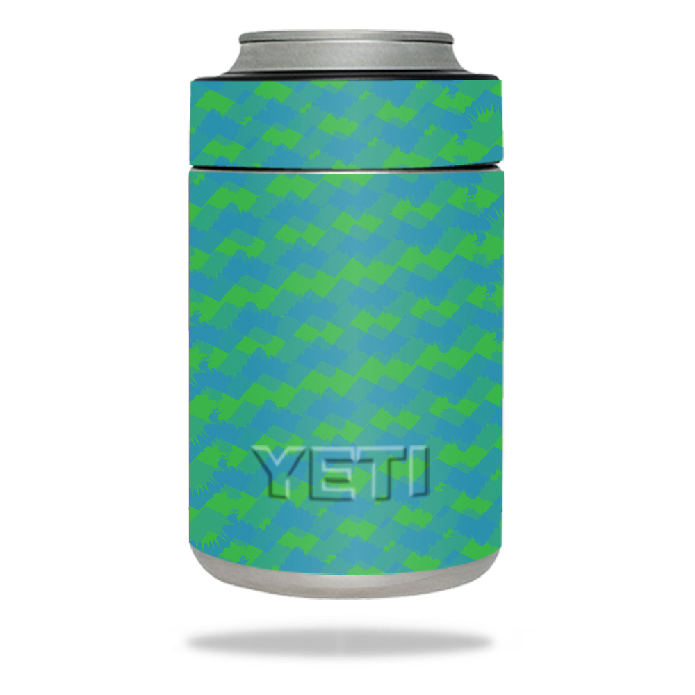 Picture of MightySkins YERAMCOL-Sharp Chevron Skin for Yeti Rambler Colster Wrap Cover Sticker - Sharp Chevron